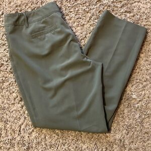Dress Barn Women's Olive Trousers